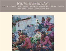 Tablet Screenshot of nedmueller.com